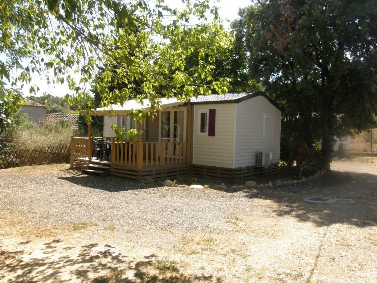 Camping Les Truffieres Ardeche stacaravan 768x576