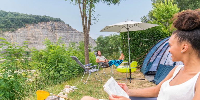 Yelloh village soleil vivarais camping Adreche staanplaats 768x384