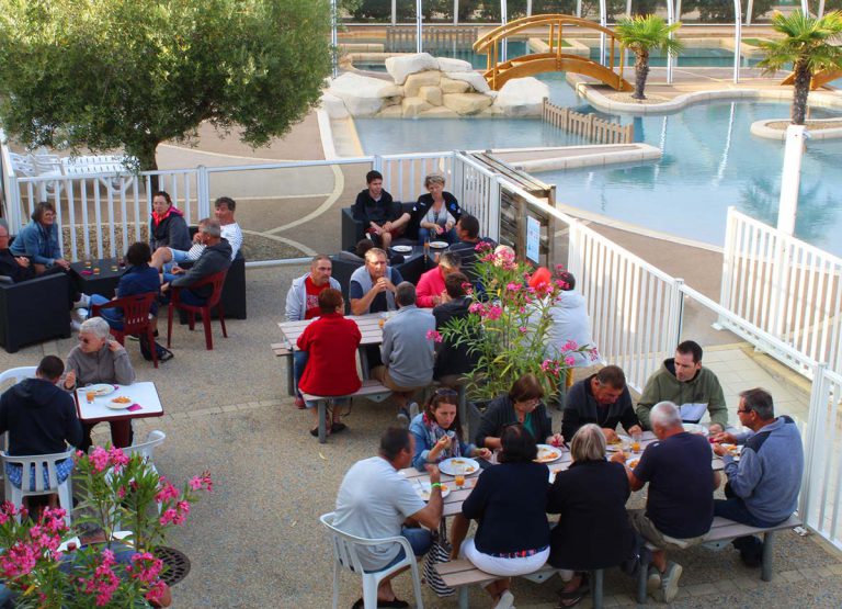 Camping la Renaudiere terras 768x555