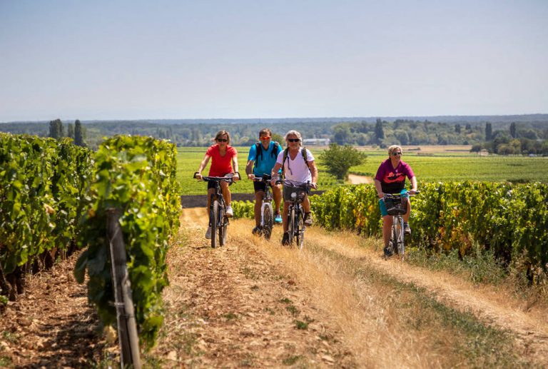 Camping Huttopia Meursault fietsverhuur 768x517