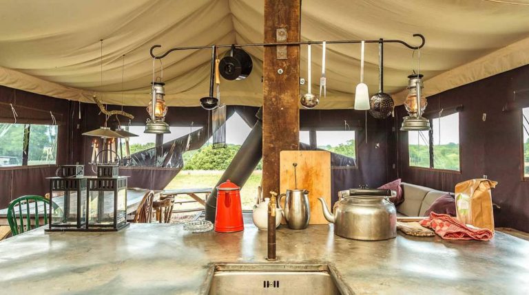 Boerencamping La Ferme de la Folivraie keuken 768x429